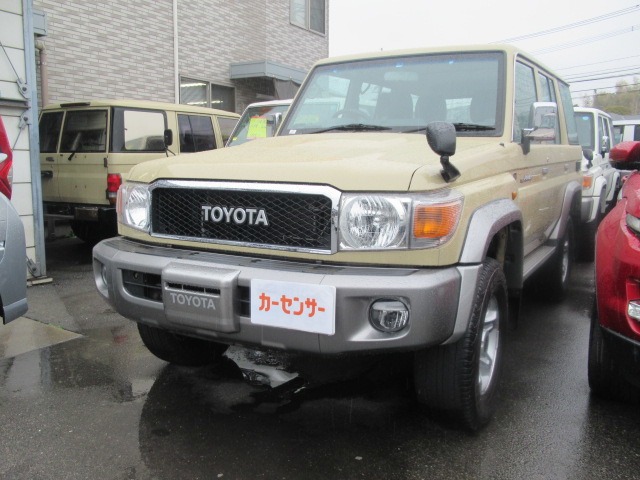 トヨタ ランドクルーザー70 4.0 4WD キーレス ETC TOYOTAグリル アルミ 福岡県