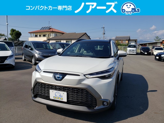 トヨタ カローラクロス 1.8 ハイブリッド Z 登録済未使用車 パノラマルーフ BSM 滋賀県