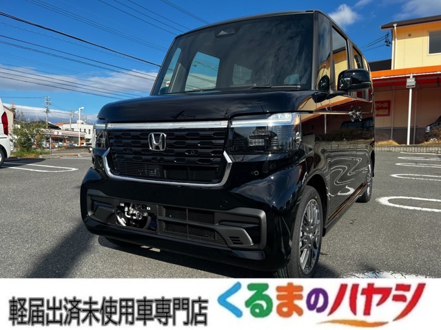 ホンダ N-BOX カスタム 660 ターボ 新型/届出済未使用車/両側電動ドア/Bカメラ 愛知県