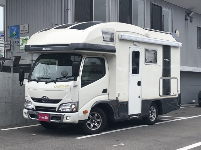 トヨタ カムロード バンテック ジルノーブル キャンピング 3.0DT 4WD ナビTV 広島県