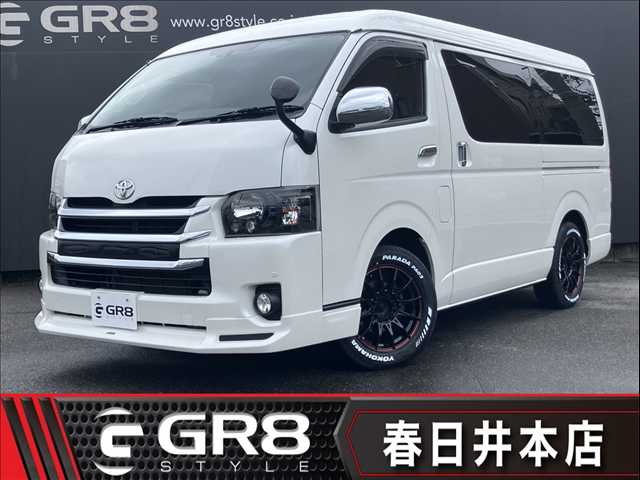 トヨタ&nbsp;ハイエースバン&nbsp;2.7 スーパーGL ワイド ロング ミドルルーフ 4WD&nbsp;4WD/パワスラ/後席モニター/ベッドキット/&nbsp;愛知県