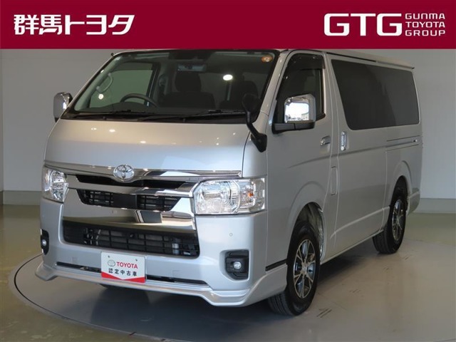 トヨタ&nbsp;ハイエースバン&nbsp;2.8 スーパーGL ロング ディーゼルターボ 4WD&nbsp;両側PWスライドドア バックモニター&nbsp;群馬県