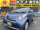 トヨタ iQ 1.0 100X キーレス・電動格納ミラー・取説・保証書 鹿児島県