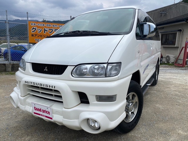 三菱 デリカスペースギア 3.0 シャモニー ハイルーフ 4WD オートステップ ETC 福岡県