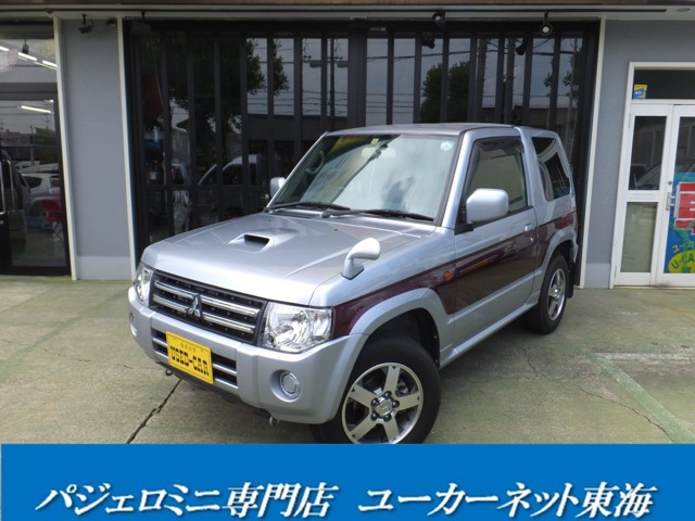 三菱 パジェロミニ 660 VR 4WD 5速マニュアル車 4WDターボ キーレス 愛知県