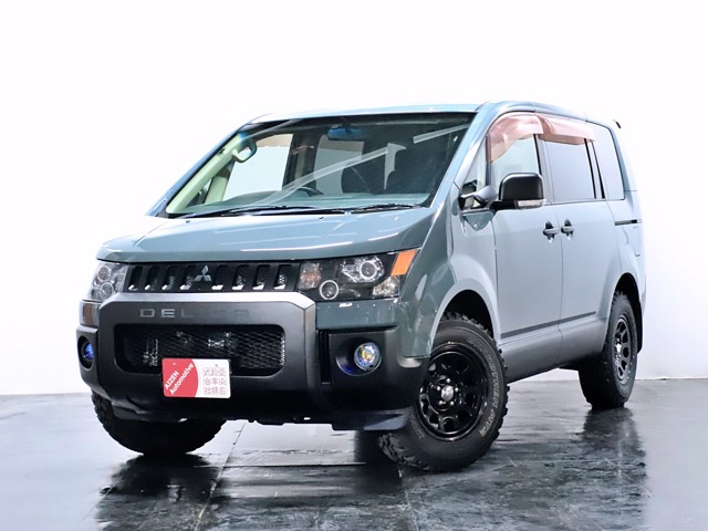 三菱 デリカD：5 2.4 G パワーパッケージ 4WD 距離無制限1年間保証付/ワンオーナー 福島県