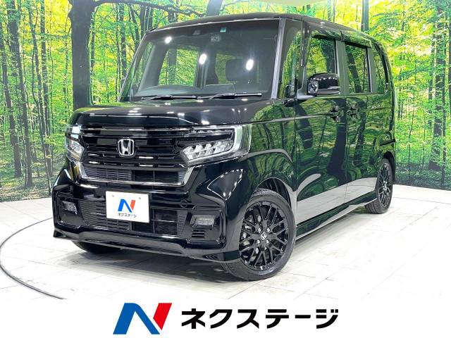 ホンダ N-BOX カスタム 660 L ターボ スタイルプラス ブラック 8型ナビ 両側電動スライド シートヒーター 栃木県