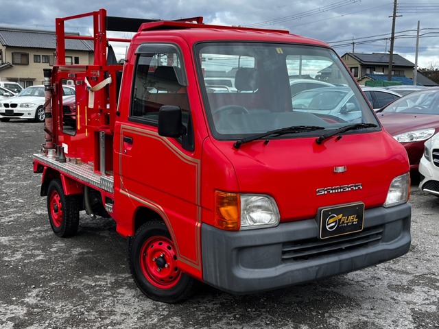 スバル サンバートラック 消防車 4WD 