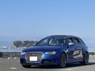 アウディ RS4アバント 4.2 4WD ユーザー買取車 毎年D点検記録簿 PSR 白革 東京都