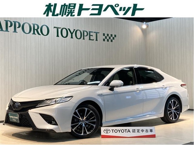 トヨタ カムリ 2.5 WS レザーパッケージ スマートキー 本革シート ドラレコ LED 北海道