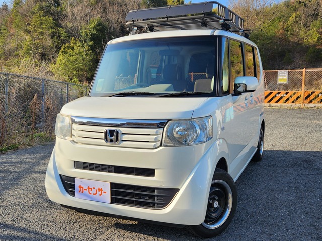 ホンダ N-BOX+ 660 G ルーフラック メッキリング LEDライト 大阪府