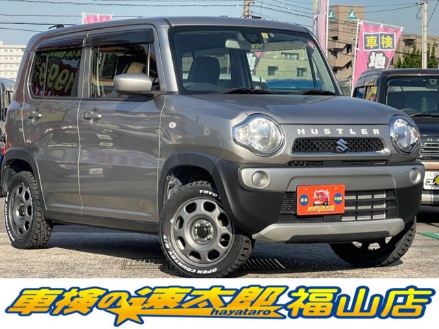 スズキ ハスラー 660 G 4WD 新品ブロックタイヤ シートヒーターBカメラ 広島県