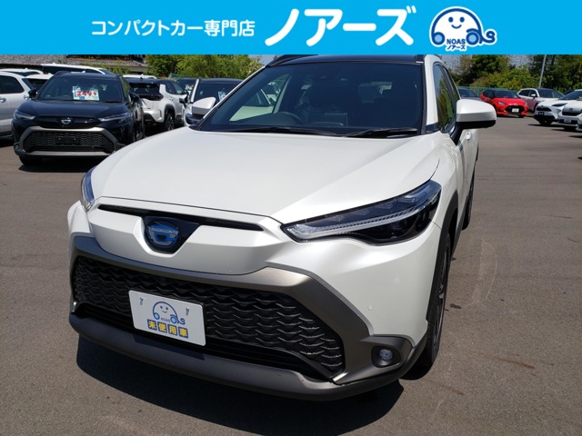 トヨタ カローラクロス 1.8 ハイブリッド Z 登録済未使用車 パノラミックビュー BSM 滋賀県