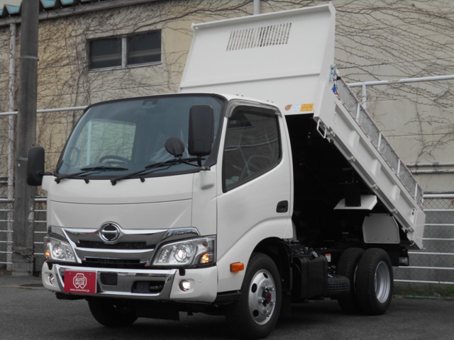 日野自動車 デュトロ Lゲート強化ダンプ 4WD 2800kg積み4ナンバー 滋賀県