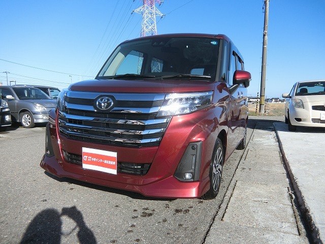 トヨタ ルーミー 1.0 カスタム G 両側電動ドア衝突防止 LEDライト 富山県