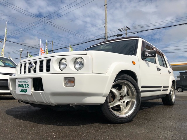 日産 ラシーン 2.0 フォルザ Sパッケージ 4WD サンルーフ 車高調 外アルミ 本州仕入 北海道