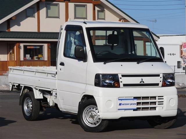 三菱 ミニキャブトラック 660 Vタイプ 4WD スペアキー・切り替4WD・走行56.304km 北海道