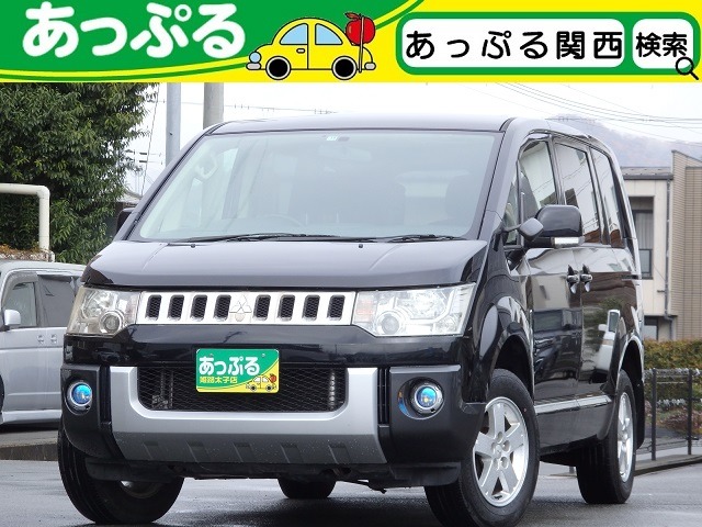 三菱 デリカD：5 2.4 M 4WD 4WD ナビ Bカメラ ETC 片側パワスラ 兵庫県