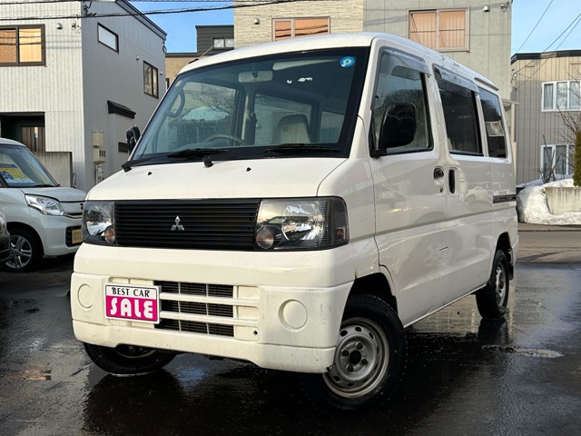三菱 ミニキャブバン 660 CD 4WD 道外仕入 北海道