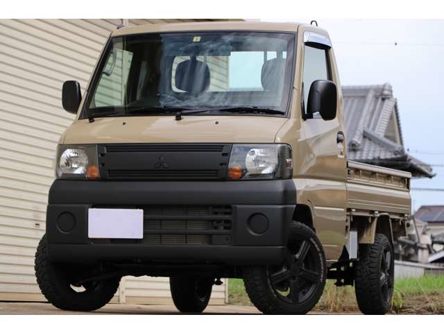 三菱 ミニキャブトラック 660 VX-SE 4WD 2インチリフトUP Tベル&WP交換済み 奈良県