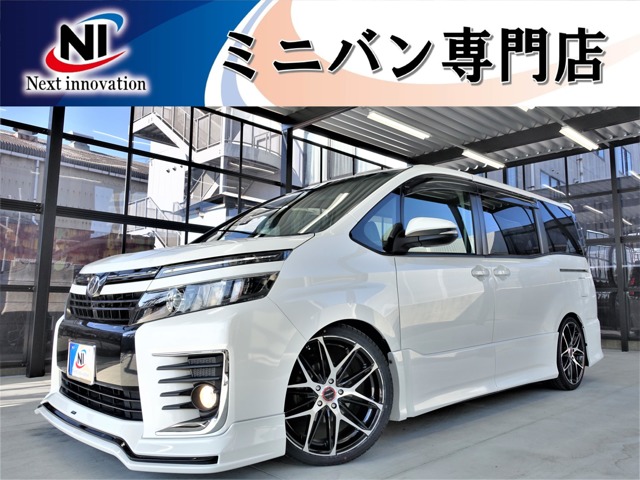 トヨタ ヴォクシー 2.0 ZS 新品車高調新品19AW新品シ-トカバ-/9inナビ