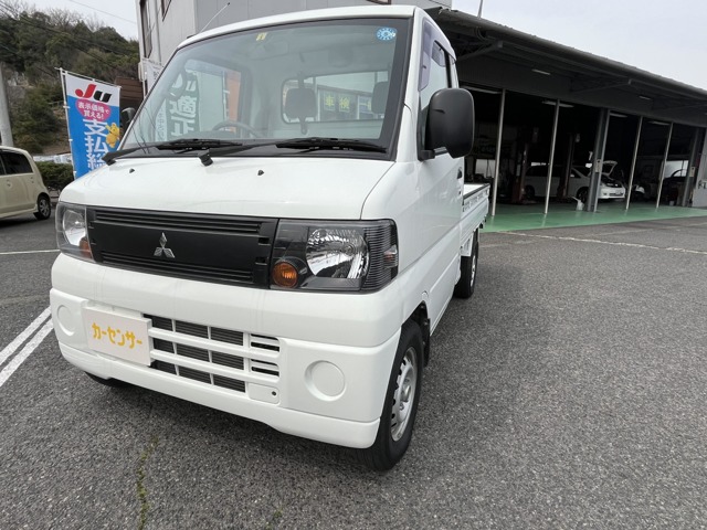 三菱 ミニキャブトラック 660 VX-SE エアコン付 4WD 4WDパワステAT  禁煙車 工具B 岡山県