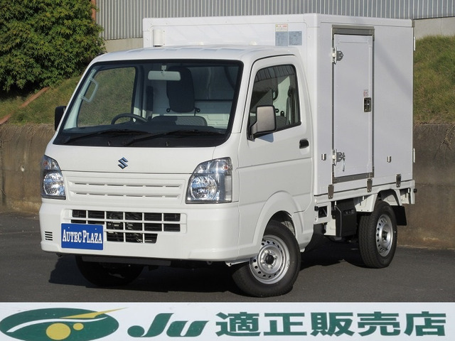 スズキ キャリイ 冷蔵冷凍車 -5度設定 東プレ製冷凍機 ホワイト