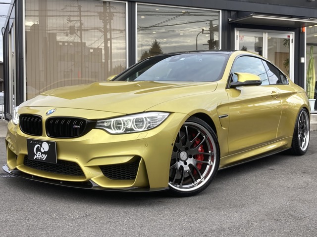 ＢＭＷ M4クーペ M DCT ドライブロジック Dampers Aftermarket20inAW カーボンルーフ 滋賀県