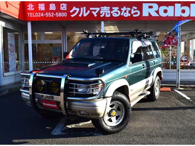 いすゞ ビッグホーン 3.1 ハンドリングバイロータス ロング ディーゼルターボ 4WD 社外16AW ICターボ 福島県