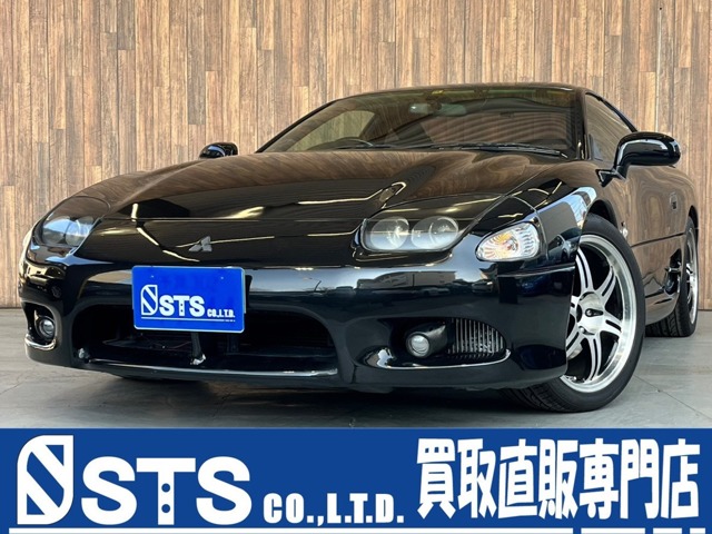 三菱 GTO 3.0 ツインターボ 4WD 6速MT 社外マフラー BLITZ車高調 ナビ・TV 埼玉県