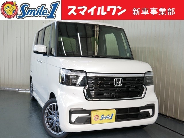 ホンダ N-BOX カスタム 660 ターボ 新車/装備10点付きナビ・ドラレコ・ETC 兵庫県