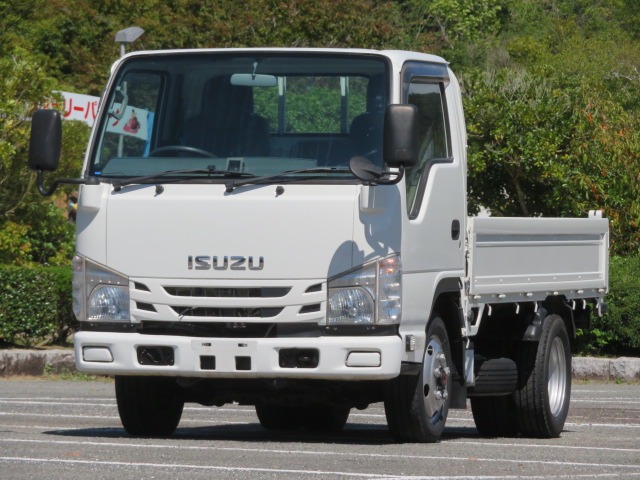 いすゞ エルフ 1.5t 4WD 全低床 10尺 内寸-長312x幅162x高37 愛媛県