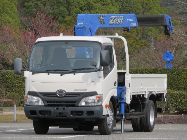 日野自動車 デュトロ 3t ロング 4段ラジコンフックイン 内寸-長370x幅178x高37 愛媛県