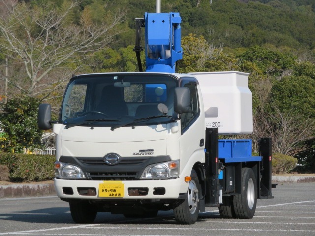 日野自動車 デュトロ 12m 高所作業車 アイチSB12A 愛媛県