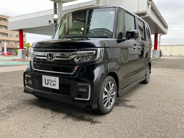 ホンダ N-BOX カスタム 660 L 試乗車 7インチ純正ナビ 富山県