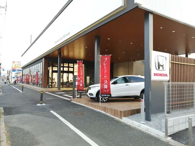 当店は日本初ホンダディーラーコンセプト２．０の設計となります。他店と違ったショールームとなります。