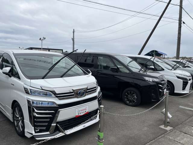 ネッツトヨタ福島の中でも、4WD車両が多く集まる店舗です！VOXYなど、ファミリー向けの車両を積極的に仕入れております！