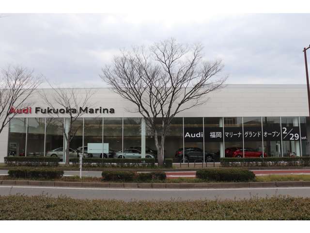 Audi Approved Automobile福岡マリーナは、Ａｕｄｉ認定中古車の在庫保有台数県下Ｎｏ.１を誇ります。