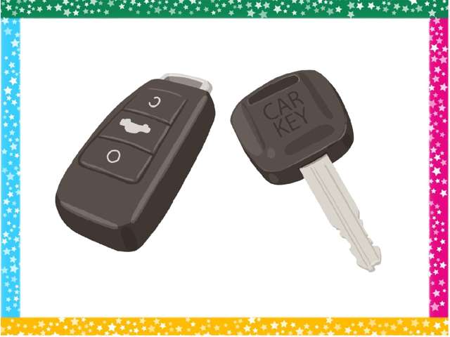どのお車も納車時は鍵を２本ご用意しています。