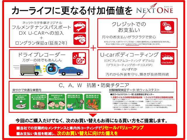トヨタＳ＆Ｄ西東京 Ｕ－Ｃａｒ横田ベースサイド お店の実績 画像4