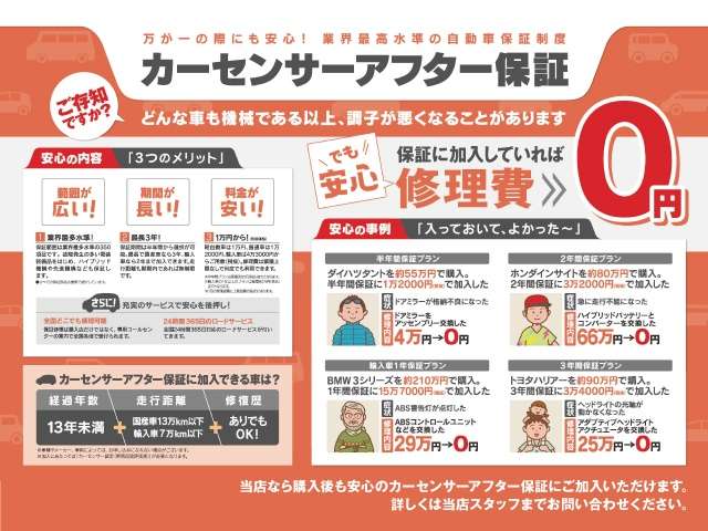 ＣａｒＳｔｏｃｋ　カーストック春日井・小牧店　スバル・カスタムプロボックス専門店  保証 画像3